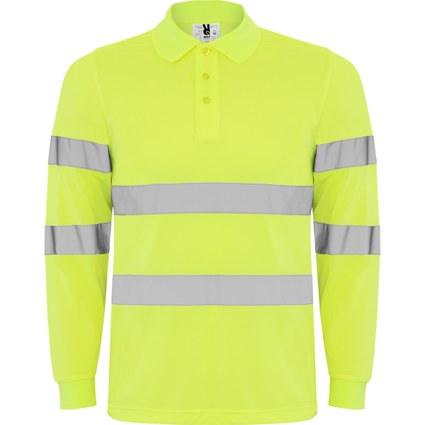Polo manga larga alta visibilidad POLARIS L/S transpirable