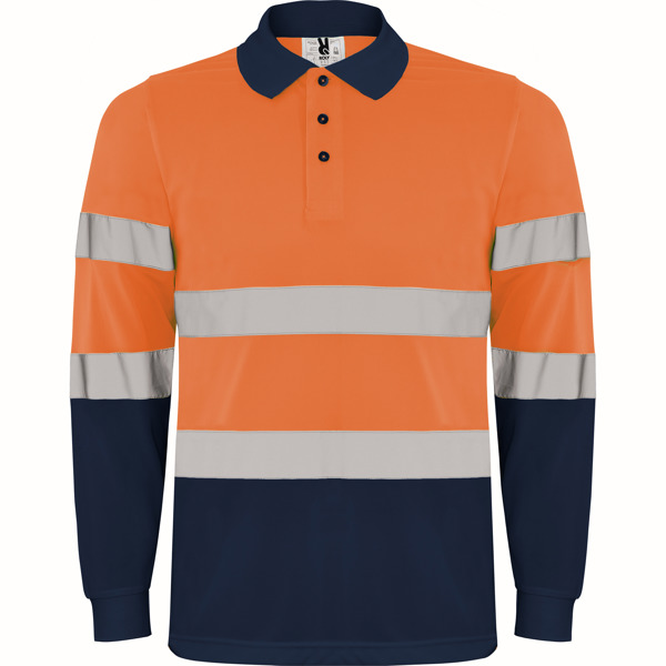 Polo manga larga alta visibilidad POLARIS L/S transpirable
