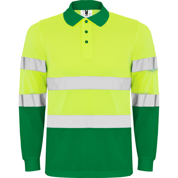 Polo manga larga alta visibilidad POLARIS L/S transpirable