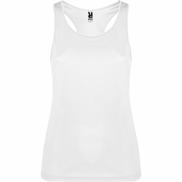 Camiseta técnica de tirantes entallada transpirable SHURA cuello redondo