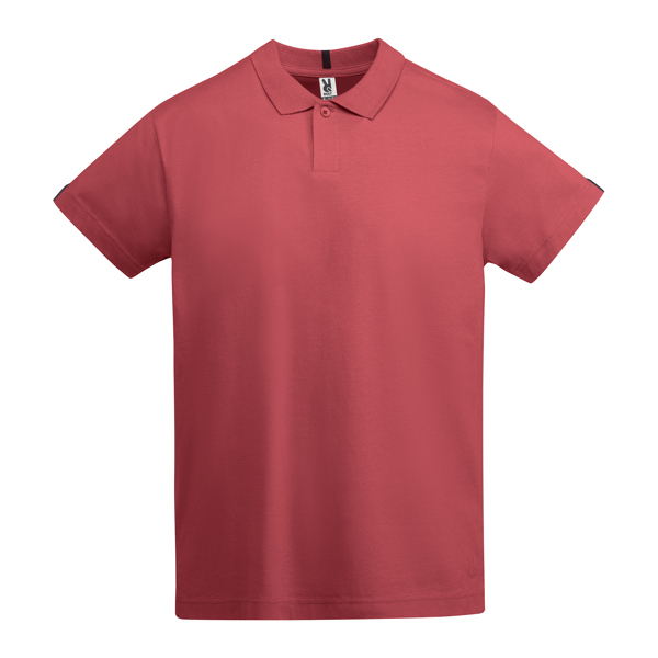 Polo de manga corta en tejido punto liso TYLER