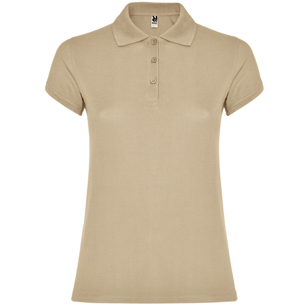Polo de manga corta STAR WOMAN de algodón