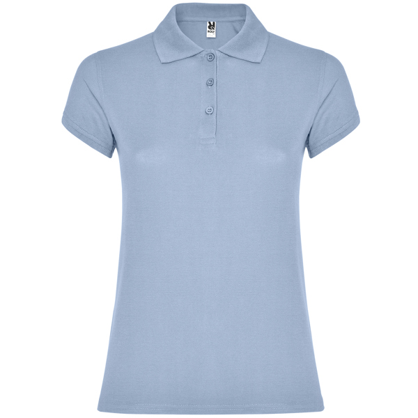 Polo de manga corta STAR WOMAN de algodón