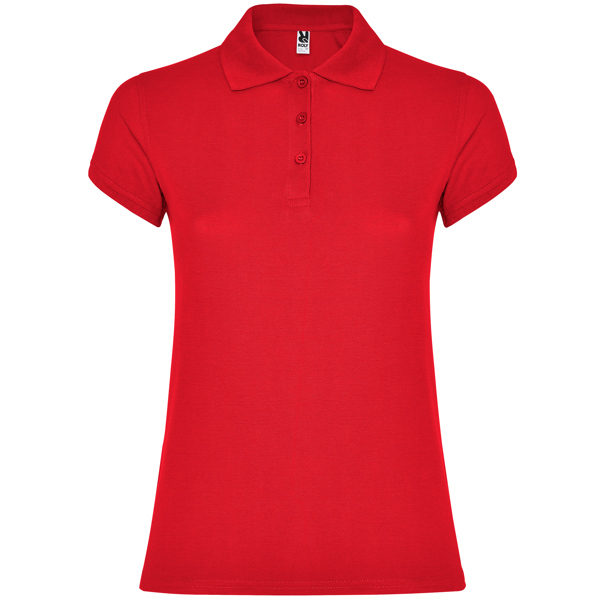 Polo de manga corta STAR WOMAN de algodón
