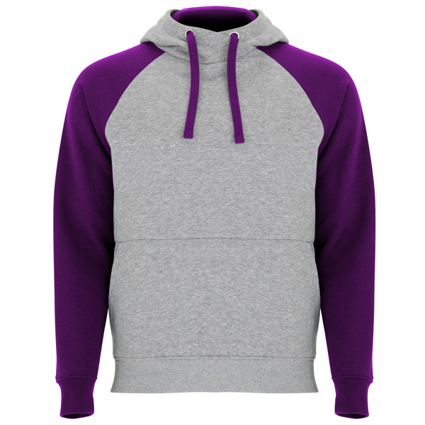Sudadera unisex bicolor BADET manga ranglán