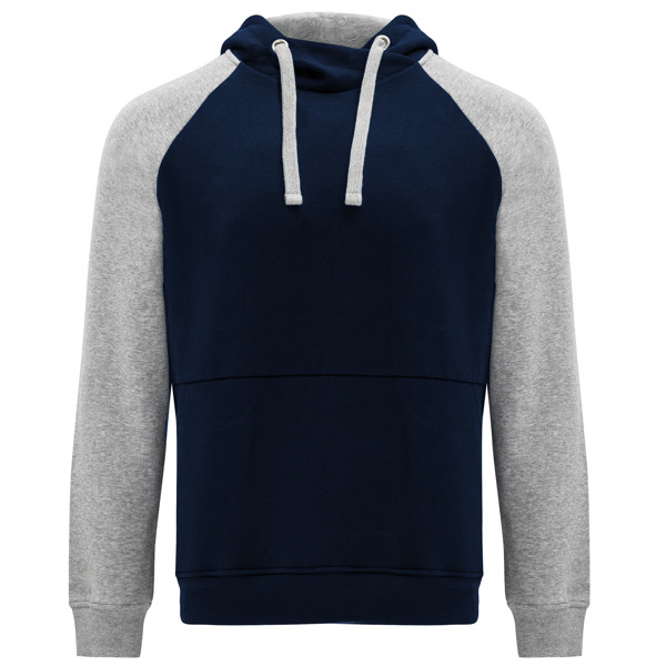 Sudadera unisex bicolor BADET manga ranglán