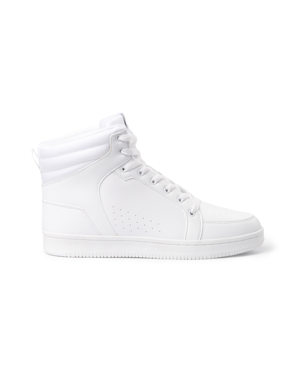 Zapatilla casual estilo basket SPACE de poliéster y PU leather