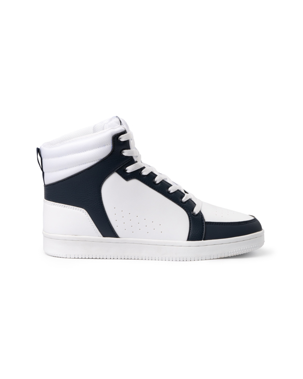 Zapatilla casual estilo basket SPACE de poliéster y PU leather