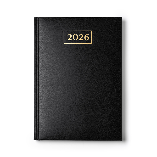 Agenda SELKIS de PU leather y papel