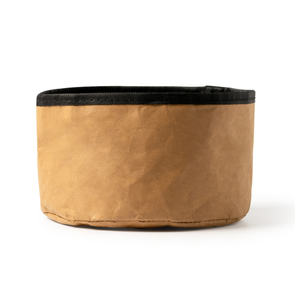 Bowl plegable para mascotas MUNTOK de poliéster reciclado y papel