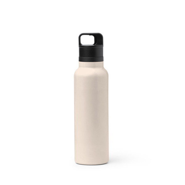 Bidón BITMAN de acero inoxidable y acero doble pared (BEIGE)