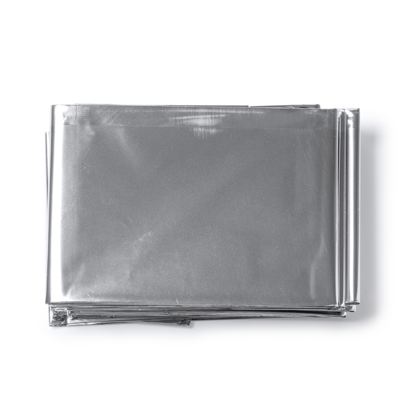 Manta térmica para actividades deportivas GANTE de aluminio impermeable