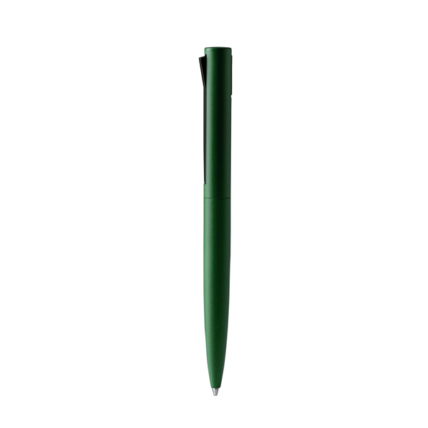 Bolígrafo BROOK de aluminio tinta azul (VERDE OSCURO)