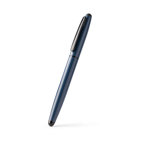 Bolígrafo tipo roller KURUA de aluminio tinta azul