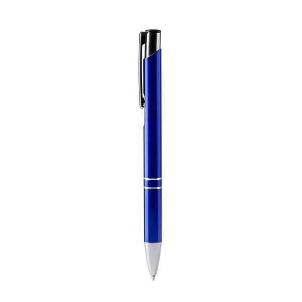 Bolígrafo SIMON de aluminio tinta azul