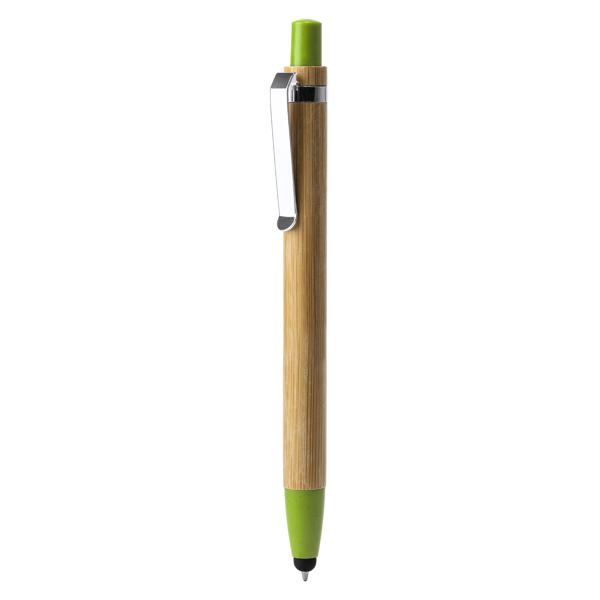 Bolígrafo pulsador NAGOYA de bambú