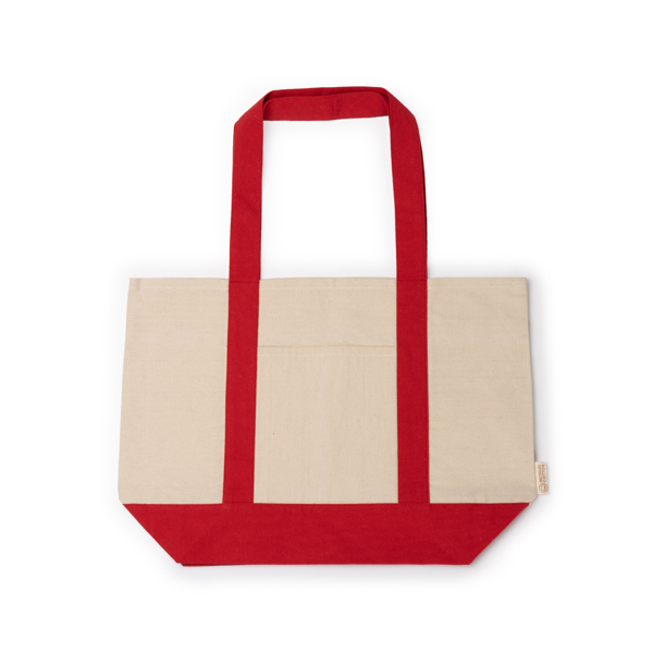 Amplia bolsa de playa PATY de algodón 280 g/m²