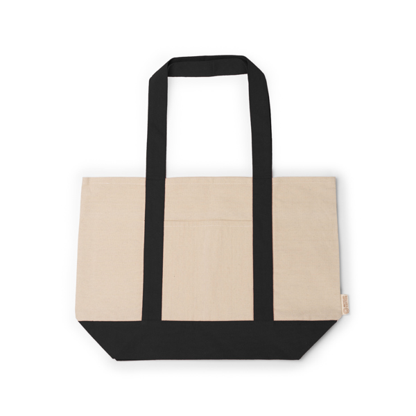 Amplia bolsa de playa PATY de algodón 280 g/m²