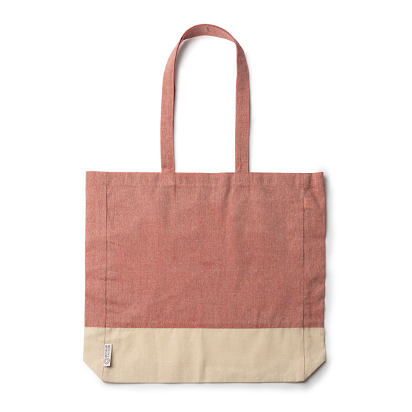 Bolsa bicolor INCA de algodón 120 g/m²