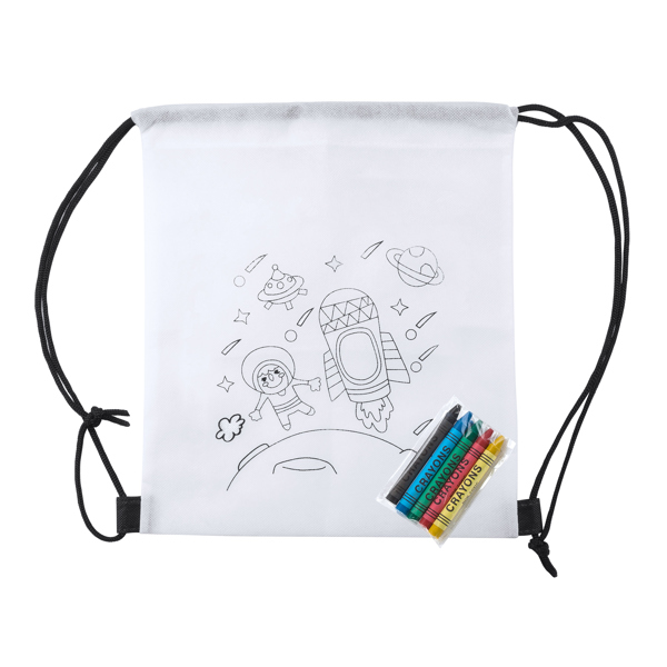 Mochila infantil de cuerdas TURCAZ de non-woven