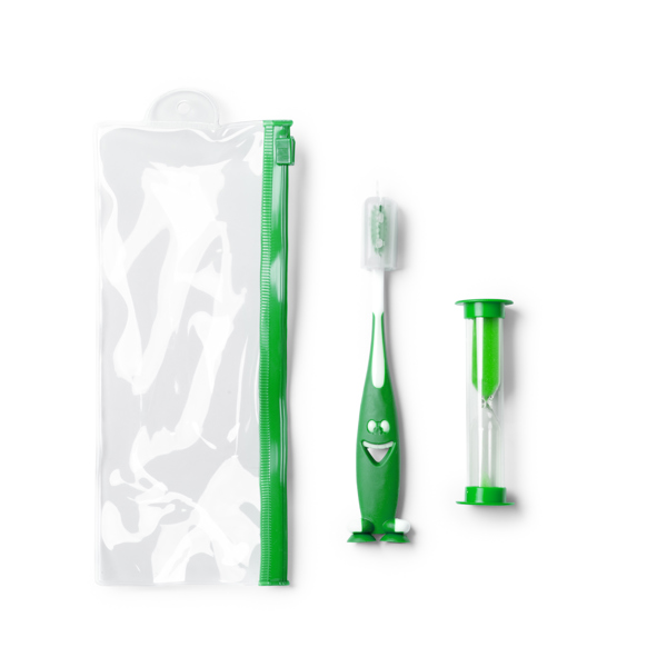 Set de cepillo de dientes y reloj de arena MESLER