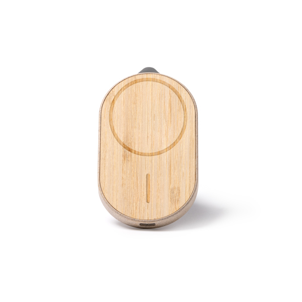 Soporte de coche DENIZ de cristal y bambú