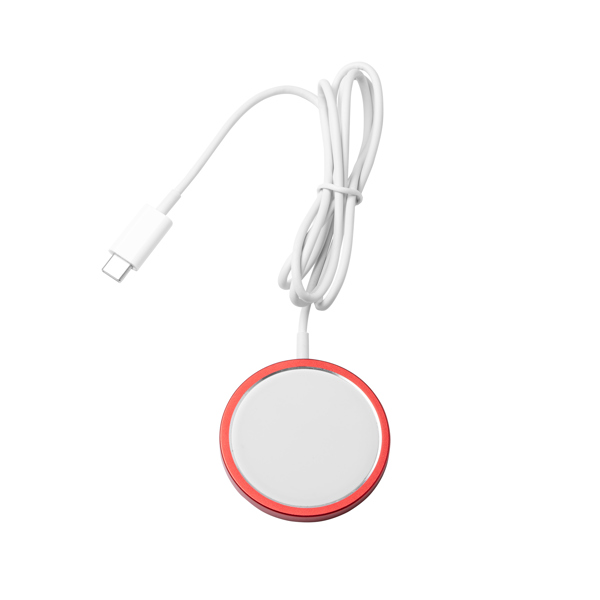 Cargador inalámbrico magnético WUDY de aluminio