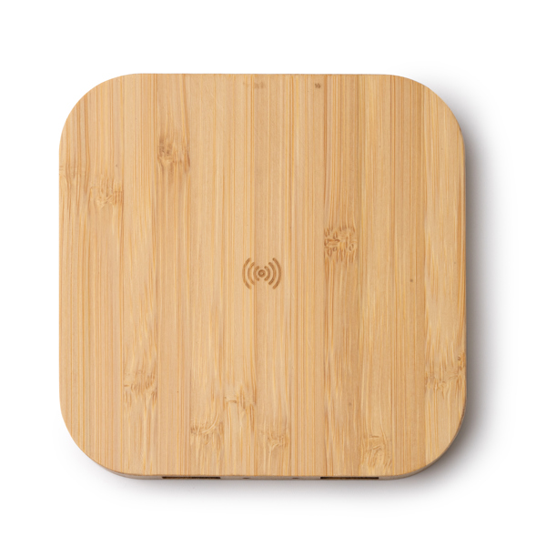 Cargador inalámbrico NEBULA de bambú