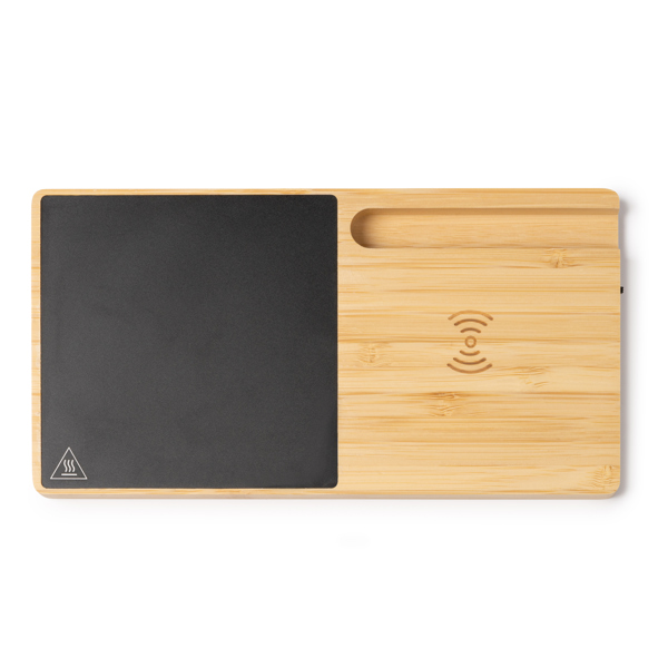 Calentador de tazas NASER de bambú