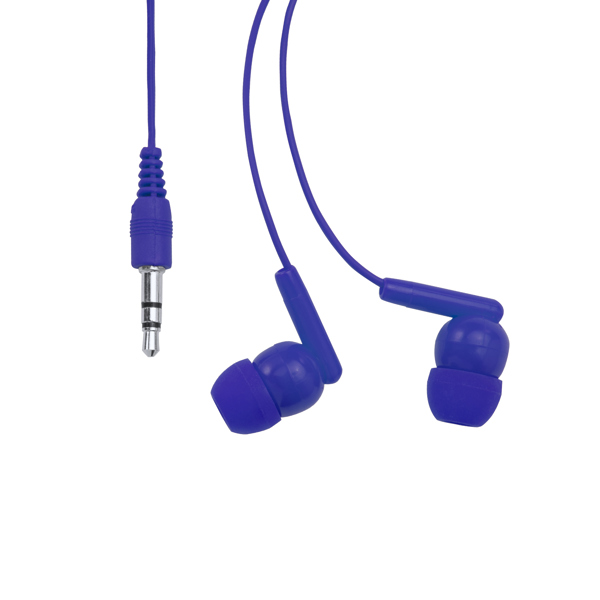 Auriculares presentados en práctica funda transparente PUNK de PVC