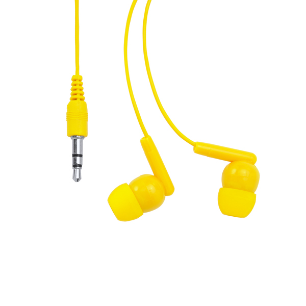 Auriculares presentados en práctica funda transparente PUNK de PVC