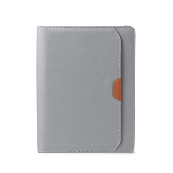 Carpeta A4 multiusos de RPET 600D y PU Leather VELIZ de poliéster reciclado y PU leather 600D