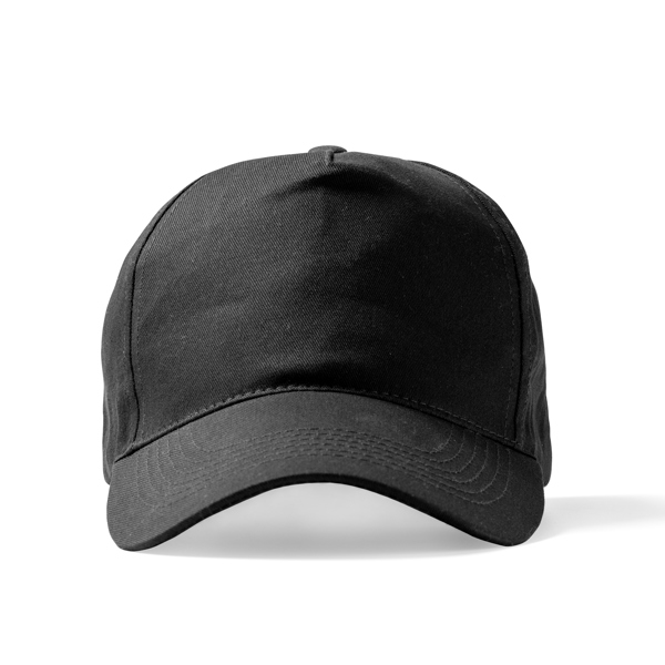 Gorra de 5 paneles algodón reciclado FIDES de algodón
