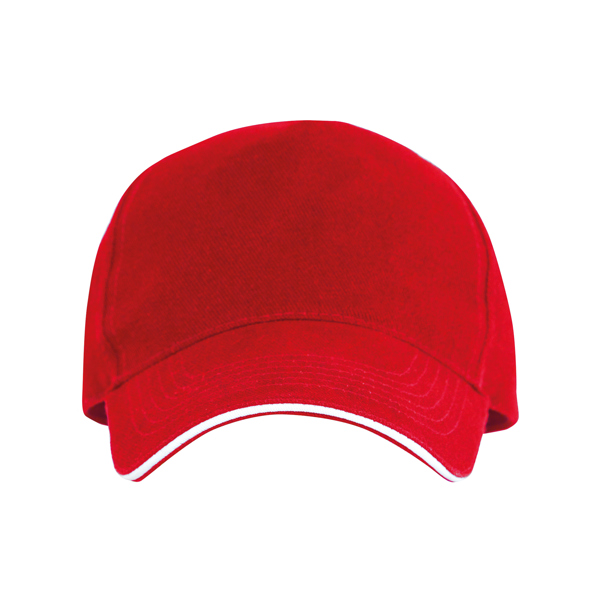 Gorra de 5 paneles 100% algodón ERIS de algodón