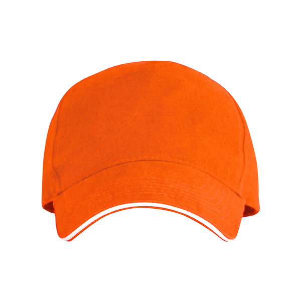 Gorra de 5 paneles 100% algodón ERIS de algodón
