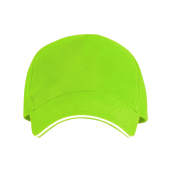 Gorra de 5 paneles 100% algodón ERIS de algodón