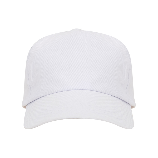 Gorra de 5 paneles 100% algodón URANUS de algodón