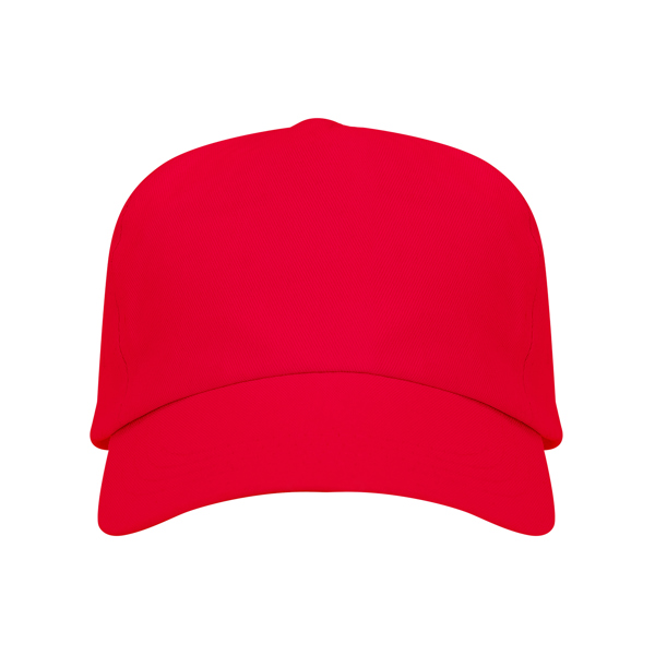 Gorra de 5 paneles 100% algodón URANUS de algodón
