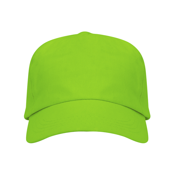 Gorra de 5 paneles 100% algodón URANUS de algodón