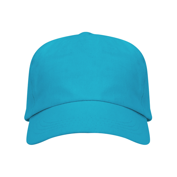 Gorra de 5 paneles 100% algodón URANUS de algodón
